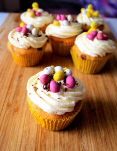 Babeczki "Wielkanocne gniazda"