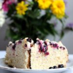 Ciasto ucierane z czarną porzeczką