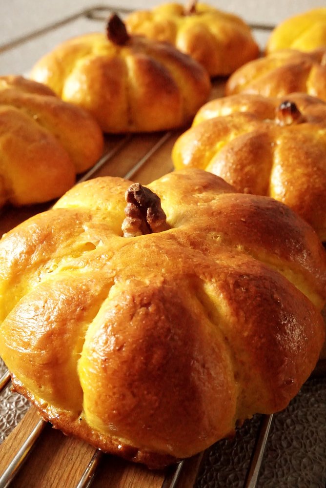 Bułeczki w kształcie dyni