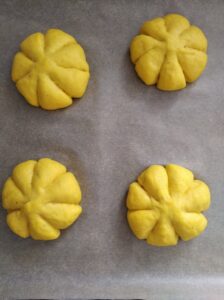 Bułeczki w kształcie dyni