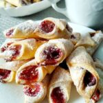 Ciasteczka kołacze z konfiturą