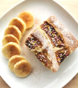Ciasto z bananami i cynamonem