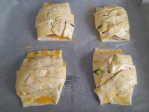 Filety z kurczaka w cieście francuskim