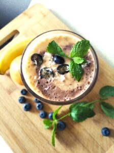 Koktajl bananowo - morelowy