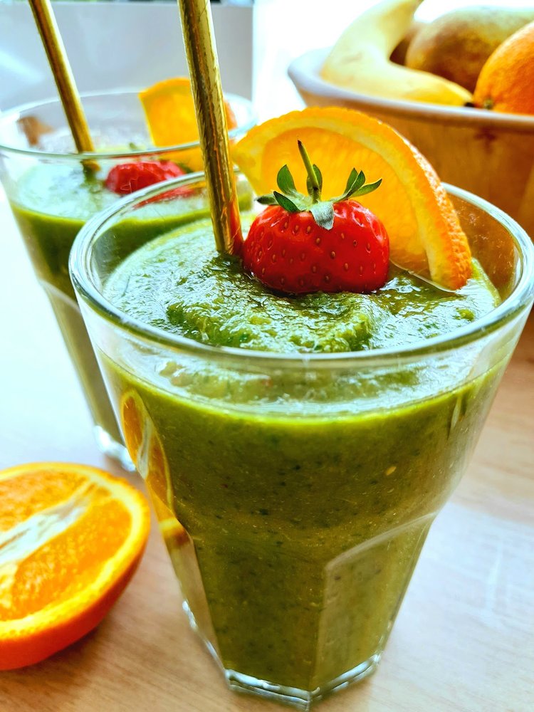 Smoothie ze szpinakiem