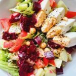 Sałatka z buraczkami i ciecierzycą