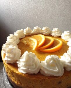 Sernik dyniowy z przyprawą korzenną