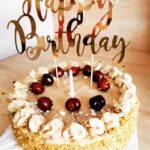 Tort orzechowo - kawowy