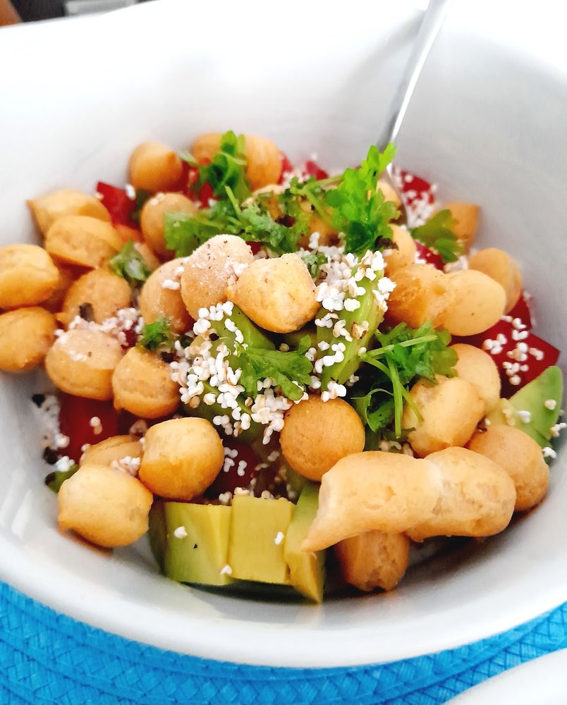 Jogurt grecki z warzywami