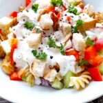 Makaron z kurczakiem gyros