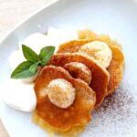 Placuszki z prażonymi jabłkami