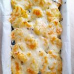 Zapiekanka ziemniaczana ze szpinakiem i kurczakiem