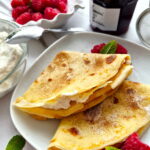Naleśniki z dżemem i ricottą